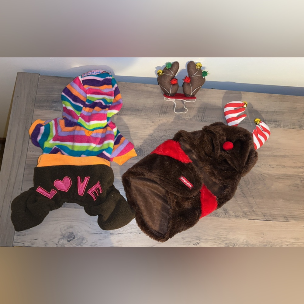 XS fur baby clothes, dog, dress up your little baby